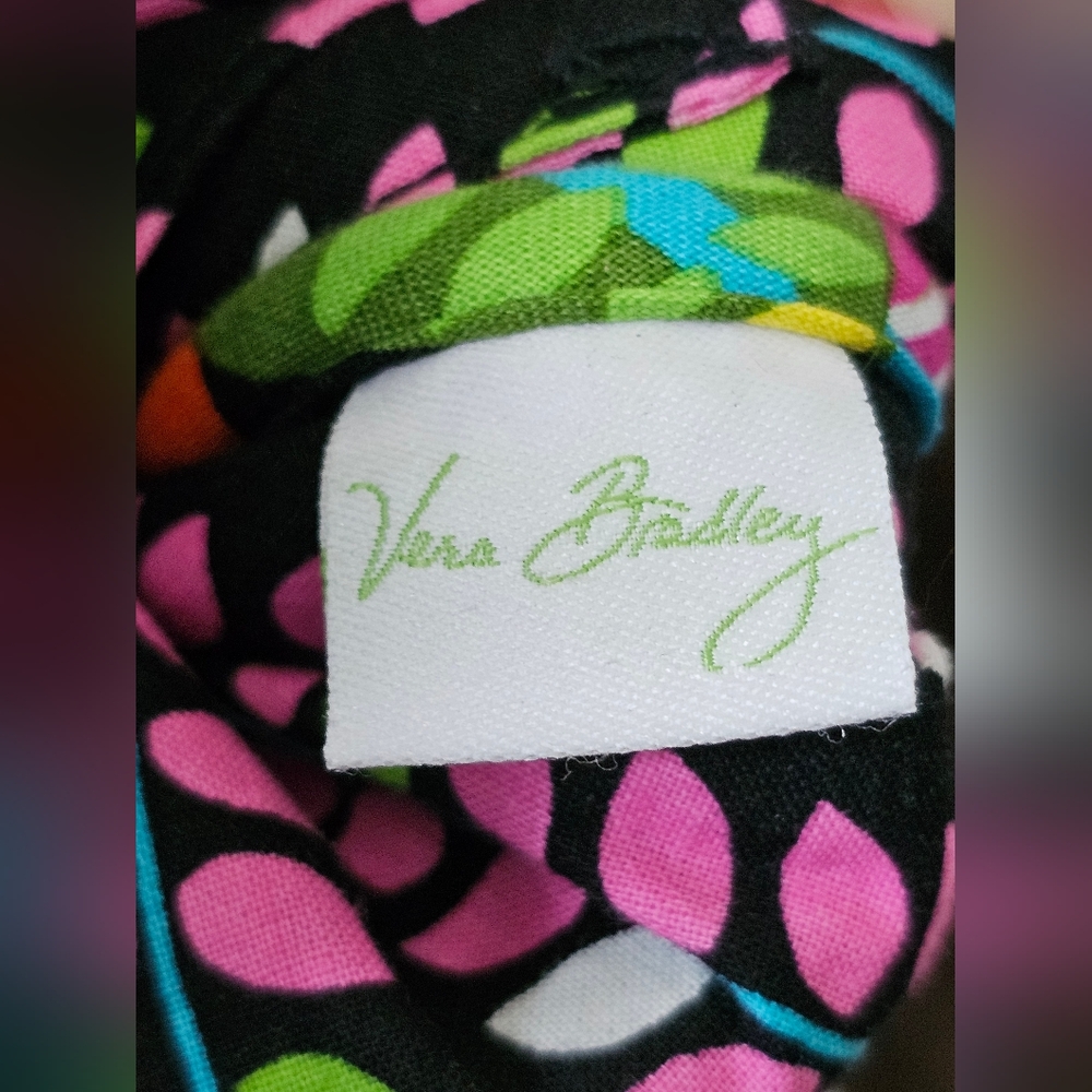 Vera Bradley Vibrant Floral Hipster/Crossbody Bag, GUC, Size Large - Picture 3 of 12